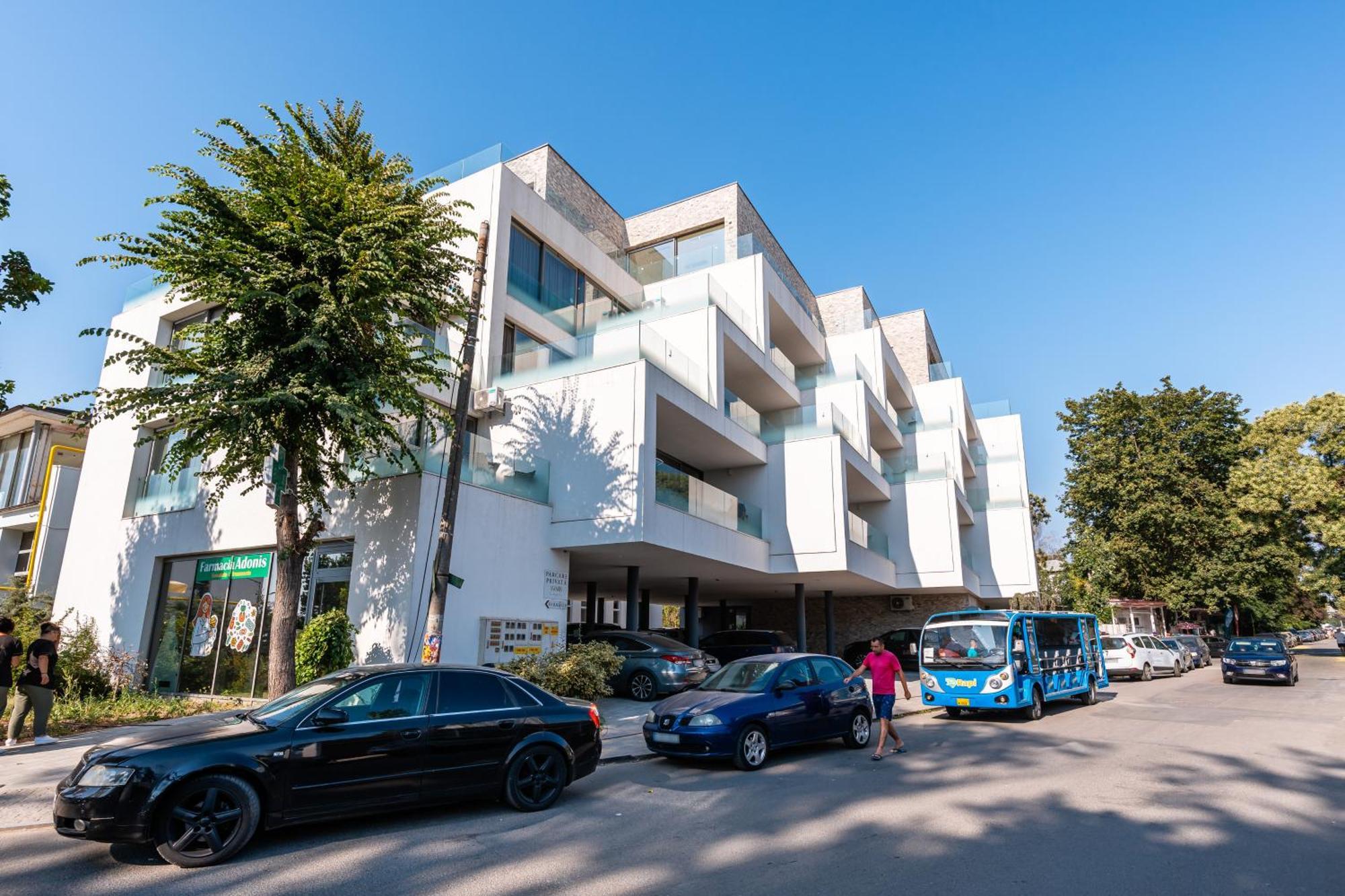 Amaris Apart-Hotel, Situat Pe Faleza Din Eforie Nord, La 2 Pasi De Plaja, Apartamente Complet Utilate Exterior foto