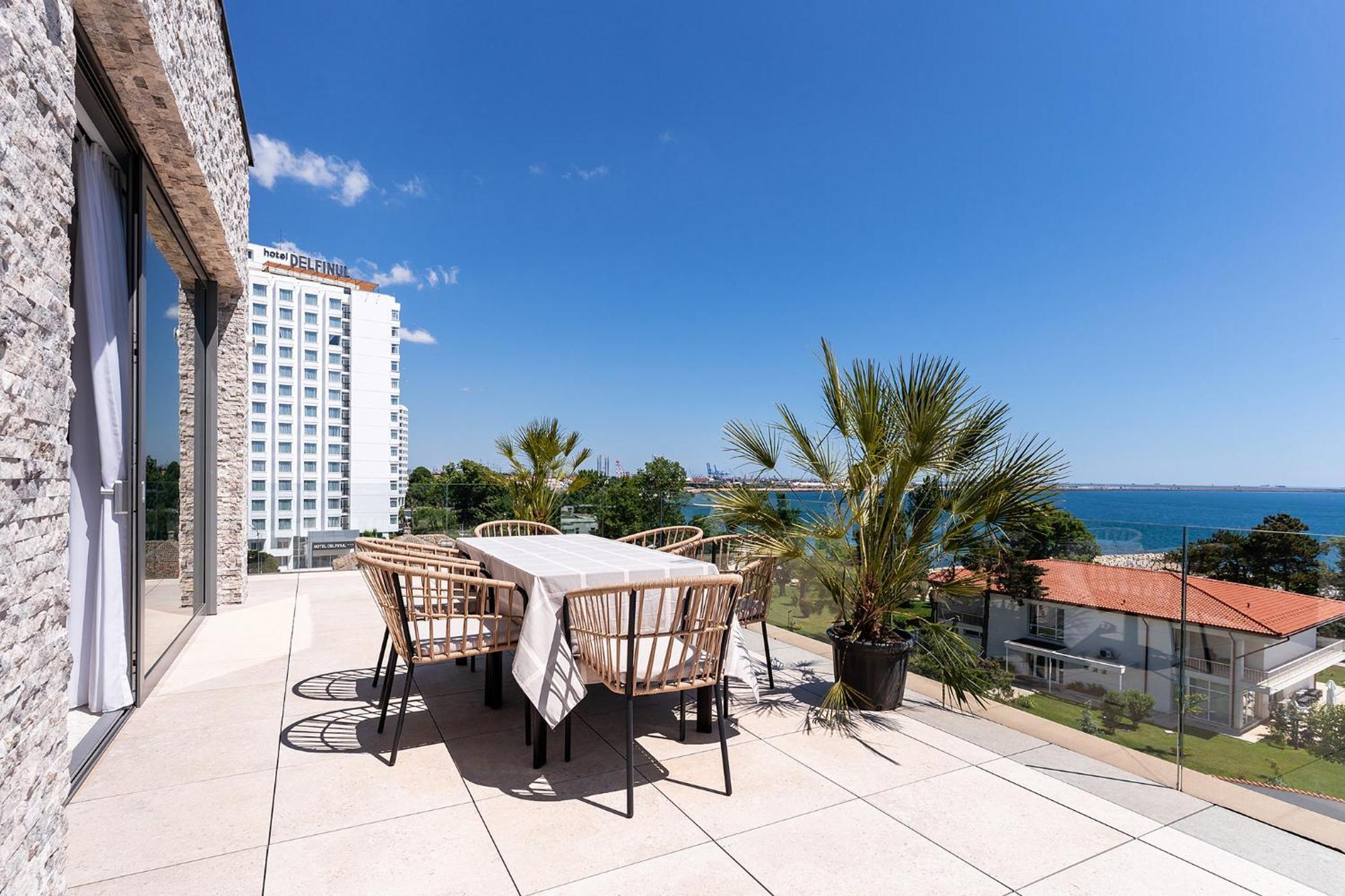Amaris Apart-Hotel, Situat Pe Faleza Din Eforie Nord, La 2 Pasi De Plaja, Apartamente Complet Utilate Exterior foto